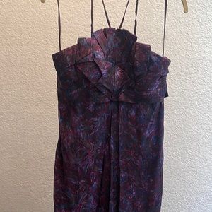 Vintage Max Azria Silk Formal Dress